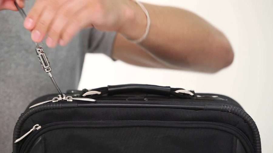 Secure Zipper Clasps | Mens travel bag, Zipper lock, Bags designer