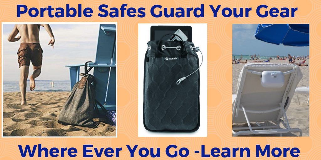 Portable safes Guard Your Gear, how to lock your zippers