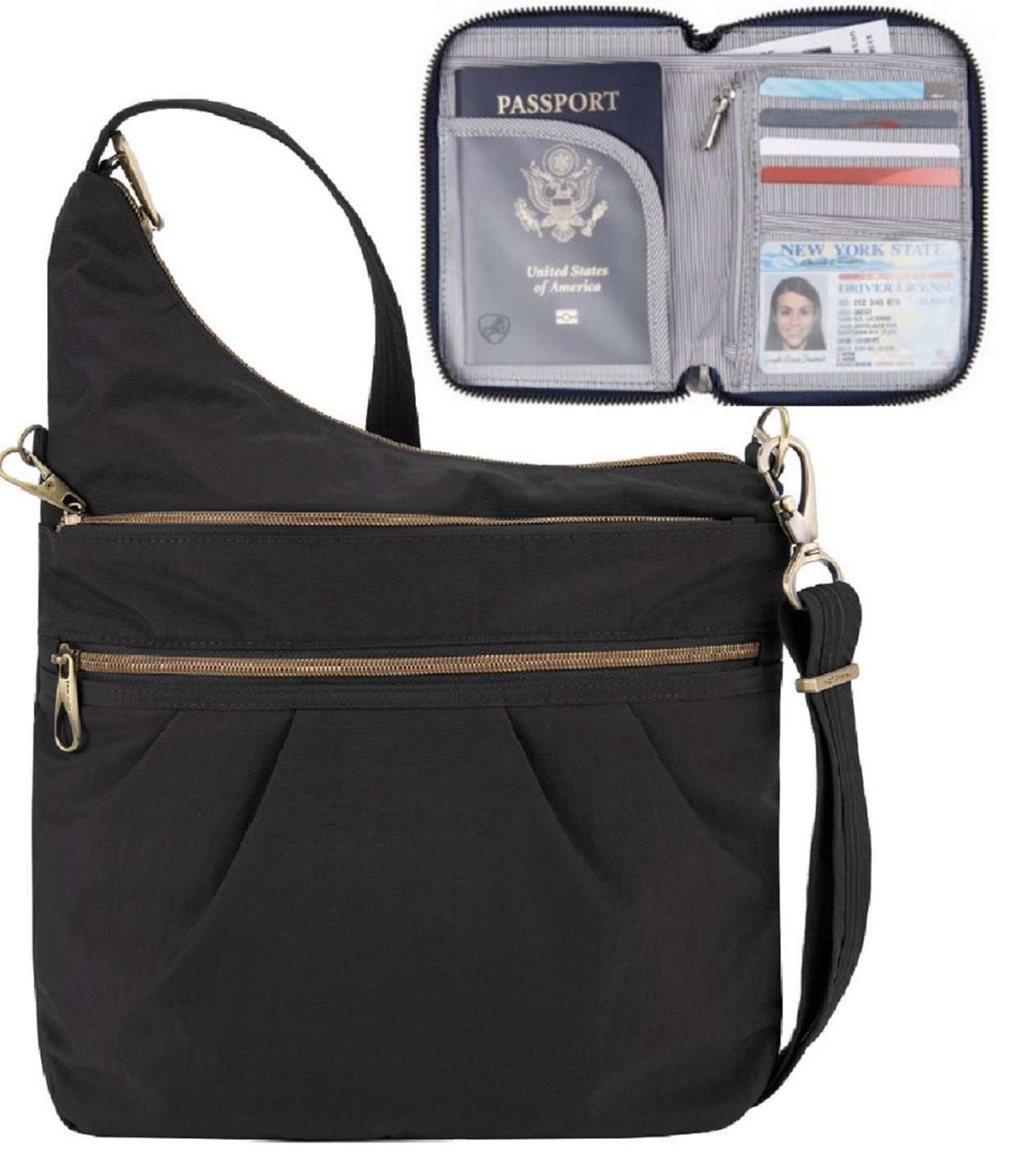 travel safe crossbody purses