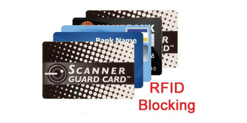 RFID Blocking Scanner Guard Cards Prevents Digital Theft