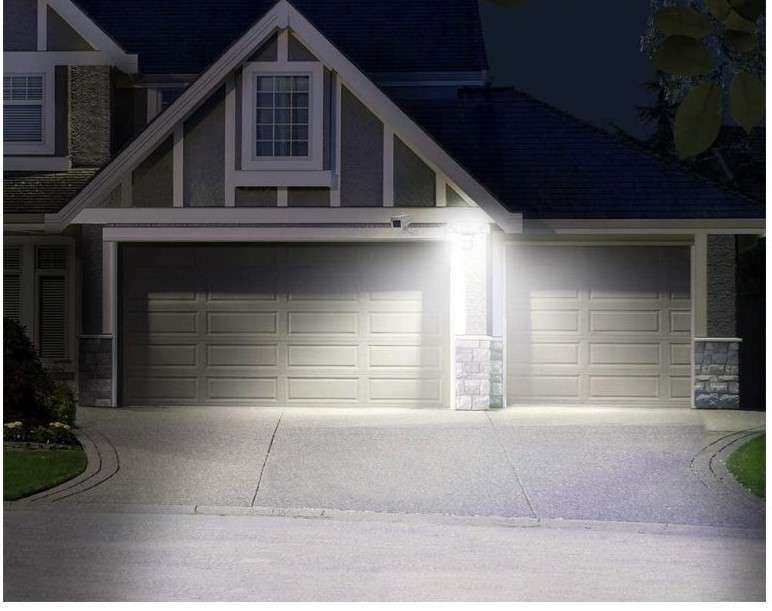 garage motion lights, Thieves can break into your home by the garage door