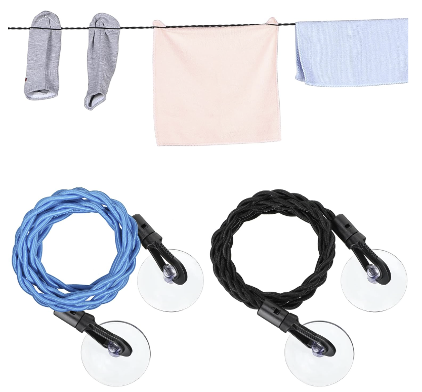 travel clothes line for doing laundry in your hotel room sink